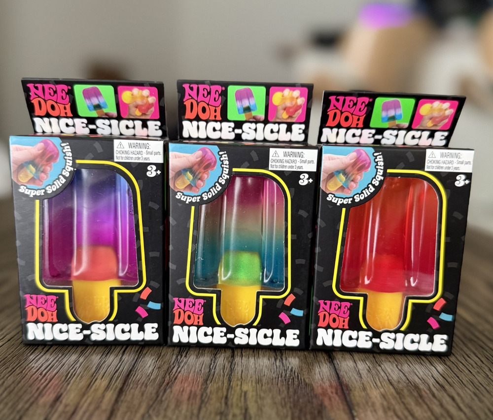 Authentic Schylling NeeDoh Nice-Sicle Squishy Sensory Fidget Toy Assorted RARE
